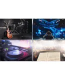 JBL TUNE520BT Wireless Bluetooth Headphones with Microphone, Noise-Cancelling Call Headset for Mobile Phones, Computers And Laptops, Purple