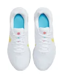 NIKE REVOLUTION 6 NEXT Women's Marathon Running Shoes, Sports Sneakers DC3729-105 White And Yellow, Size 36
