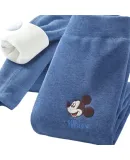 Disney Boys' Thermal Underwear, Disney Children's Warm Pants, Fleece-Lined Autumn Trousers, Boys' Baby Fleece Pants