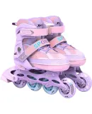 XTEP Roller Skates for Children with Full Flashing, Inline Skates for Boys And Girls, Beginner Skating Shoes [Essential for Primary And Secondary School Roller Skating Courses]