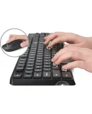 HP Wireless Keyboard And Mouse Combo Set, Wireless Keyboard And Mouse Set, Office Mouse And Keyboard Set, Comfortable And Durable Computer Keyboard Laptop Keyboard, CS10 Black