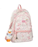 Viney Backpack for Girls, Cute College High School Middle School Elementary Student Large Capacity Backpack, Lightweight Reduced Burden Simple Laptop Bag Travel Backpack Children Grades 3-6 High Aesthetic Outdoor Leisure