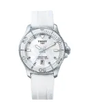 TISSOT (TISSOT) Gong Jun's Watch, Seastar Series Women's Watch, Quartz Ladies' Strap Wristwatch Diving Watch Birthday Gift