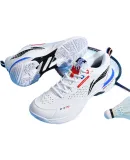 Li-Ning Badminton Shoes, Unisex Quick-Start Professional Competition Shoes, Knife Edge PRO, Standard White, Size 36