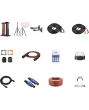 JBL KI110 Home KTV Sound System Package, Karaoke Machine All-In Home Theater Combo Speaker, Professional Singing Equipment Set for Home Use