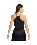 NIKE Women's Ribbed Tank Top ESSNTL RIB CAMI TANK Top DV7961-010 Black L
