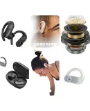 JBL Endurance Peak3 True Wireless Bluetooth Earphones, In-Ear And Ear-Hook Style for Sports, Running, Cycling, Calls, Noise Reduction, IP68 Waterproof, Subsidized, Black