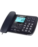 PHILIPS (PHILIPS) Recording Telephone, Landline Phone, for Office And Home Use, Connects to Computer with Large Storage Capacity, Smart Screen Dialing, Supports Kylin Unified System, CORD165L (Deep Sea Blue)