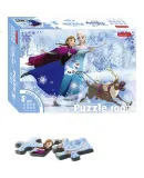 Disney (Disney) 100-Piece Children's Puzzle Toy, Frozen White Card Box Puzzle, Home Decoration, Birthday Gift