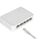TP-LINK (TP-LINK) 5-Port Gigabit Switch, 4-Port Ethernet Network Splitter, Home Dormitory Flow Divider, Compact Body, Plug And Play, TL-SG1005+