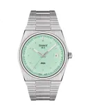 TISSOT PRX Superplayer Series Men's Watch, Swiss Quartz Steel Strap Wristwatch, Fashionable Timepiece, Birthday Gift