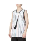 NIKE Men's Quick-Dry Sports Tank Top, Basketball Training, Soft And Comfortable, DX0436-100, White S
