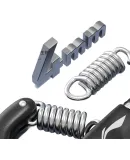 Li-Ning Hand Grip Strengthener [Premium Model with Five-Digit Counter, Adjustable to 60kg] Rehabilitation Training Fitness Equipment for Men And Wome