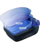 Li-Ning Swimming Goggles for Men And Women, Cool Waterproof Coated Swim Glasses, Adjustable Medium Frame Racing Swimming Goggles 2912 Electric Light Black