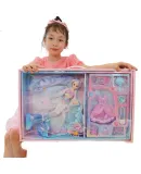 Anlily Children's Toy Girl Barbie Doll Mermaid Princess Pretend Play Dress-up Doll Birthday Holiday Gift