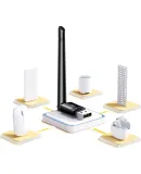 UGREEN USB Bluetooth Adapter 5.3 Receiver Antenna Model, Bluetooth Audio Receiver, Desktop Computer Bluetooth Module for Connecting Keyboard, Mouse, Headphones, Speakers, Plug-And Transmitter, 100 Meters Range