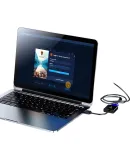 BIAZE High-Definition VGA Cable, VGA Computer And TV Connection Cable, 3+6 Meters, Pure Copper Computer Monitor Cable, Computer TV to Monitor Display, Video Extension Cord, XL2-Blue