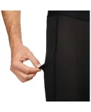 NIKE Men's Fitness Pants, Spring And Autumn Tight-Fitting Training Pants, Elastic Fit, FB7953-010, Black, L