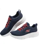 Skechers Women's Shoes, Autumn Soft-Soled Walking Shoes, Mesh Sports Shoes, Versatile Outdoor Casual Shoes, Running Shoes, 124952