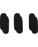 NIKE Socks for Men And Women, Sweat-Wicking Breathable Sports Socks, Boat Socks Three-Pair Pack SX4863-010 Black S