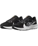 NIKE Pegasus 40 Women's Running Shoes, Air Cushion, FB7703-001, Black And White, Size 36
