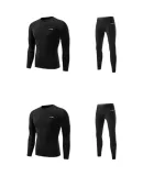 Li-Ning Children's Compression Training Suit, Quick-Dry Sportswear Set, Running Outfit for Boys And Girls, Autumn And Winter Basketball, Soccer, Badminton Uniform