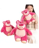 Disney Plush Doll Pillow Stuffed Animal Gift for Girlfriend's Birthday, Toy Story Strawberry Bear Fragrance