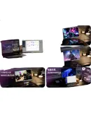 ARZOPA A Zhuopa 16.1-Inch 144Hz High Color Gamut Portable Monitor IPS Screen Laptop Phone Secondary Screen Switch Ps4/5 Display Screen Obsidian Black