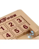 Baby Fun Magnetic Digital Huarong Road 6*6 Children's Toy for Boys and Girls Birthday Gift with Tutorial