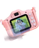 Wozhi Children's Camera Printable HD Mini Digital Toy Boys and Girls 4-6-10 Years Old Valentine's Day Birthday Gift