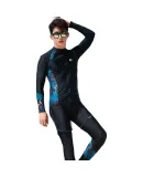 Barbie Couple's Wetsuit, Women's Two-Piece Long-Sleeve Sun Protection Jellyfish Suit, Snorkeling Suit, Surfing Suit Set, Slimming Swimwear