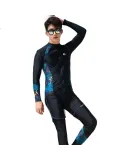 Barbie Couple's Wetsuit, Women's Two-Piece Long-Sleeve Sun Protection Jellyfish Suit, Snorkeling Suit, Surfing Suit Set, Slimming Swimwear