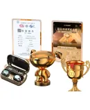 WITGOER [Latest 2025 Model | Berlin Sound Quality] Bluetooth Earbuds In-Ear True Wireless Ultra-Long Battery Life Music Noise-Cancelling Sports Running Gaming Universal for Phones, Ear-Friendly