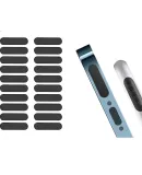 ESCASE Phone Speaker Dust Cover, High-Density Fiber Dust Plug, Earphone Mesh Sticker, Suitable for Apple IPhone 17 Pro Max, Huawei, Samsung, Xiaomi, Universal Fit