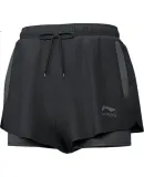 Li-Ning Men's Swim Trunks, Anti-Embarrassment Double-Layer Boxer Shorts, Swimming Beach Shorts, Swimming Goggles, Swim Cap, Swimming Set, Myopia 600 Degrees, 3XL