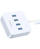 UGREEN USB Hub 3.0 Splitter, Interface Expansion Dock Converter, Adapter HUB Duplicator USB Extension Cable for Laptops/Desks, 2 Meters