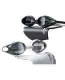 Li-Ning Swimming Goggles for Men And Women, High Definition Anti-Fog Swim Glasses, Comfortable Waterproof Swimming Goggles And Swim Cap Set for Adults And Children, Model 295-4