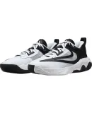 NIKE Men's Basketball Shoes GIANNIS IMMORTALITY Low-Top Sneakers DZ7534-100, White And Black, Size 44.5