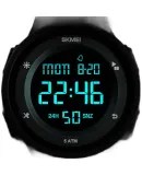 Skmei Student Wristwatch for Middle And High School Students, Teenagers, Children, Waterproof Multifunctional Electronic Sports Watch for Men 2045 Light Gray
