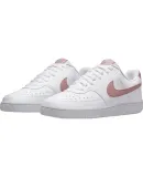 NIKE NIKE Women's Sports Sneakers, Classic Retro COURT VISION Athletic Shoes, DH3158-102 White And Pink, Size 36