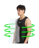 Li-Ning (LI-NING) Tank Top for Running, Summer Style, Men And Women, Fitness Training, Breathable And Cool Sleeveless Vest, Undershirt, Martial Arts Sports Tank Top