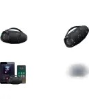 JBL BOOMBOX3 Bluetooth Speaker WIFI Version, 200W Power, Square Dance HIFI Sound System, Outdoor Portable Bass Speaker, Subsidies, Black