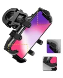 Ousen electric car mobile phone holder takeaway rider motorcycle battery car shockproof small helmet rainproof sunshade navigation bracket