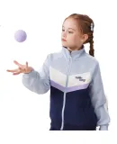 Hello Kitty Girls' Sportswear Set Children's Jacket Spring And Autumn Big Kids Sweatshirt Sports Pants Sportswear Two-Piece Set 074 Pink 120