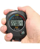 361° Stopwatch, Single-Lane Large Screen Professional Timer, Electronic Stopwatch Timer, Specially Designed for Running And Fitness