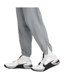 NIKE Men's Athletic Pants, Tapered Leg, FORM PANT TPR, Cropped Pants, FB7498-084, Smoke Gray, XL