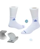 PEAK [Buy 3 Pairs of Size 24, Choose 3 Or More] Mid-Calf Socks for Men, Breathable Sports Versatile Casual Socks DW204107