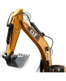 Chiyuchewan Large Bulldozer Toy Excavator Children's Toy Car Alloy Vehicle Simulation Construction Truck Boys' Gift