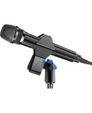 Soaiy Wireless Microphone Stand, Desktop Live Streaming Stand, Shockproof Stand, Desktop Microphone Mount, Mic Stand, Vertical Desktop Microphone with Adjustable Height, Spring Clamp