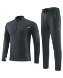 BURUITE Sports Set for Men, Running Gear, Gym Clothes, Morning Jogging, Badminton Outfit, Cycling Ice Silk Spring And Autumn Quick-Dry Clothing